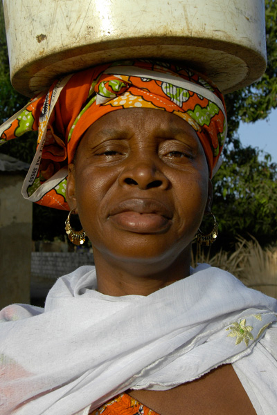 Portait de femme au sénégal