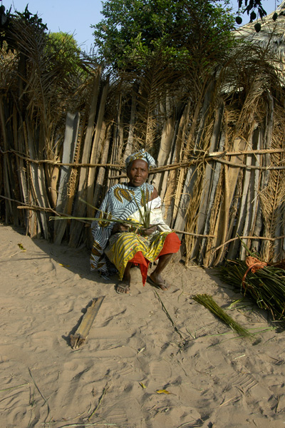 Portait de femme au sénégal