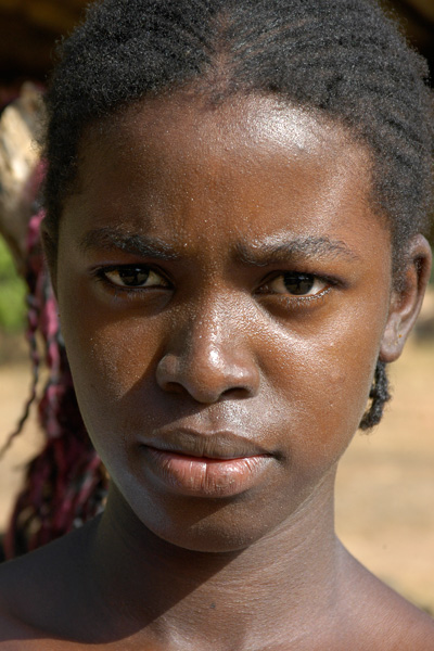 Portait de femme au sénégal