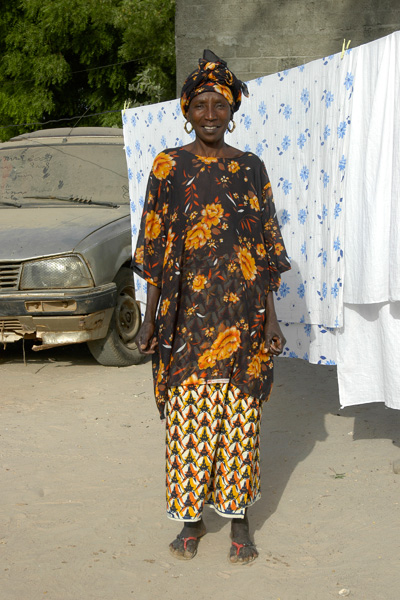 Portait de femme au sénégal