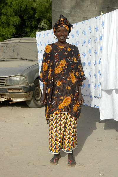 Portait de femme au sénégal