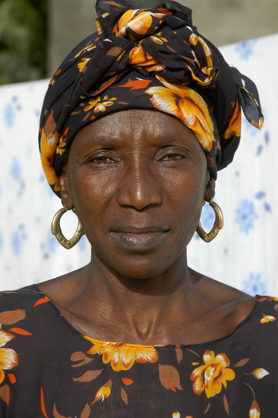 Portait de femme au sénégal