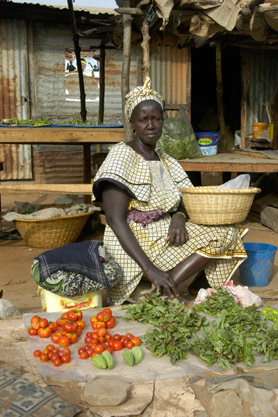 Portait de femme au sénégal