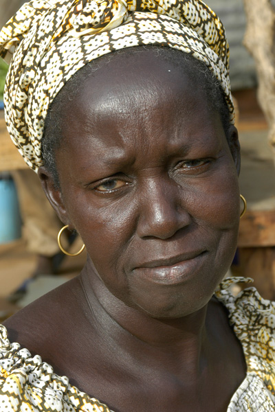 Portait de femme au sénégal