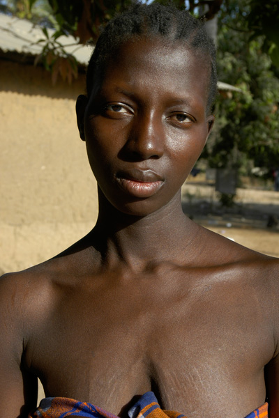 Portait de femme au sénégal