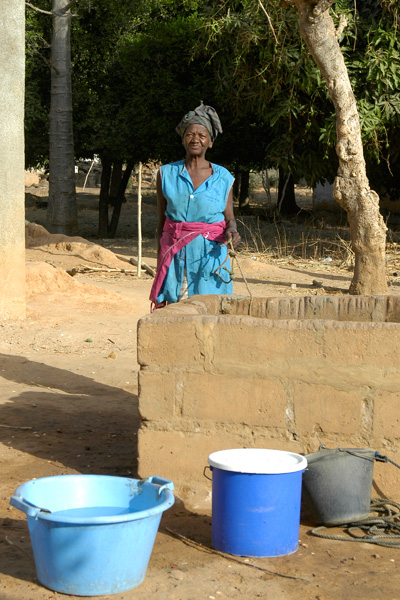 Portait de femme au sénégal